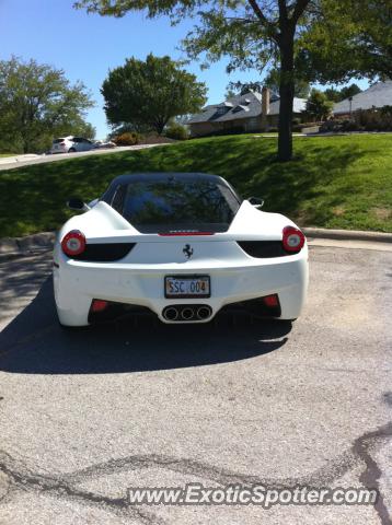 Ferrari 458 Italia spotted in Omaha, Nebraska