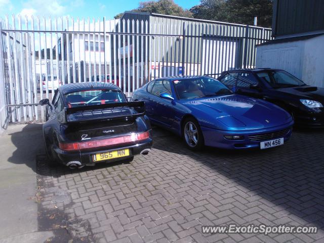 Ferrari 456 spotted in Douglas, United Kingdom