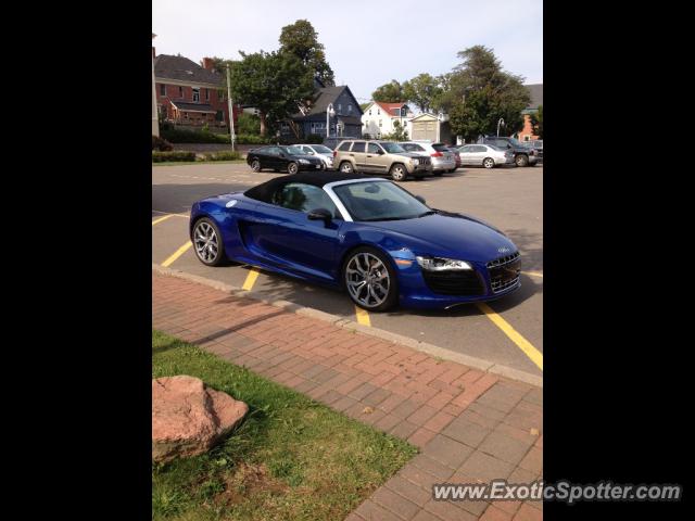 Audi R8 spotted in Sackville, Canada