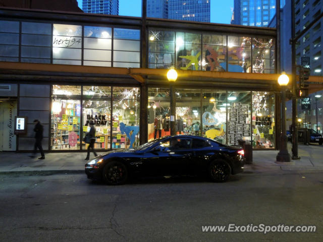 Maserati GranTurismo spotted in Chicago, Illinois
