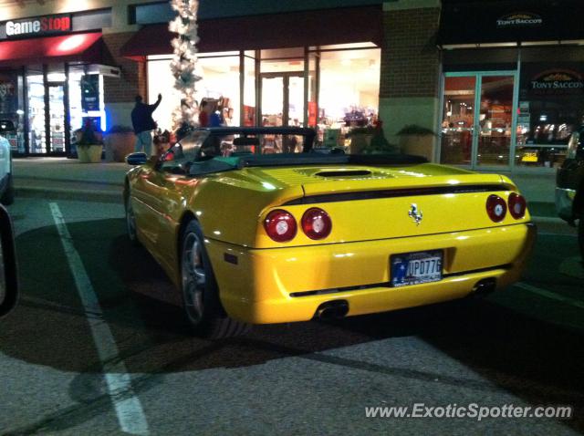Ferrari F355 spotted in Carmel, Indiana
