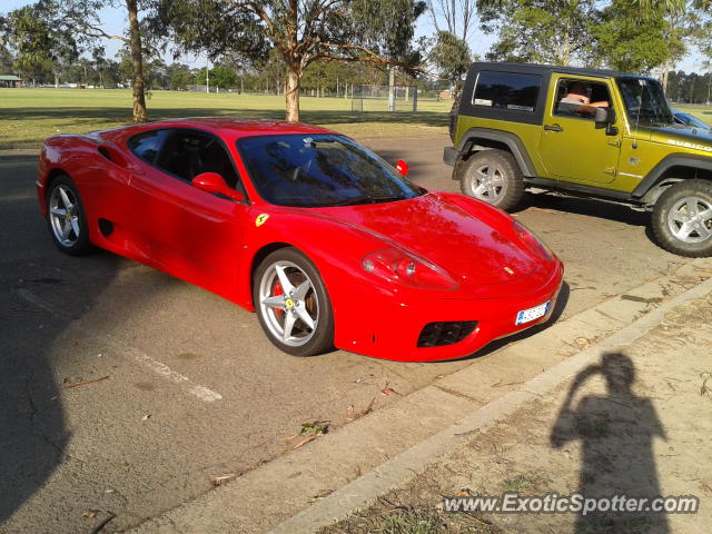 Ferrari 360 Modena spotted in Penrith,nsw, Australia