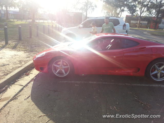 Ferrari 360 Modena spotted in Penrith NSW, Australia