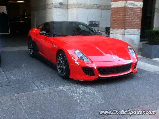 Ferrari 599GTO spotted in Toronto, Canada