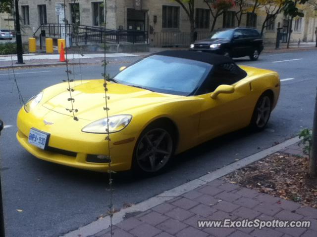 Chevrolet Corvette Z06 spotted in Toronto, Canada