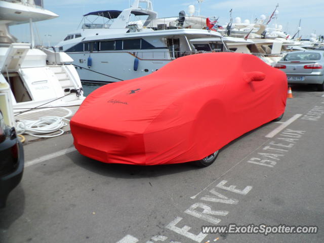 Ferrari California spotted in Antibes, France