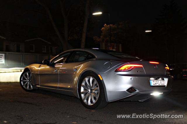Fisker Karma spotted in Düsseldorf, Germany