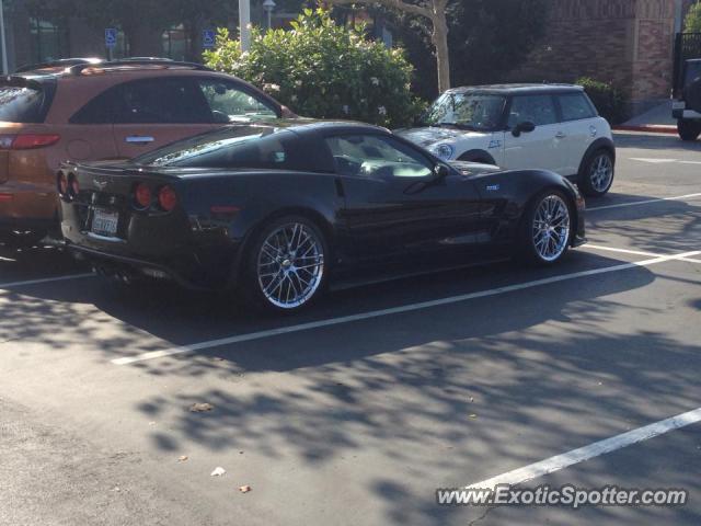 Chevrolet Corvette ZR1 spotted in Orange, California