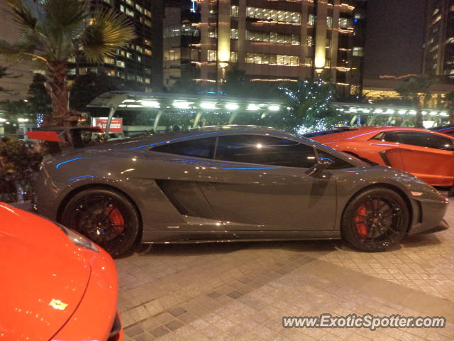 Lamborghini Gallardo spotted in Jakarta, Indonesia