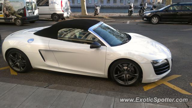 Audi R8 spotted in Geneva, Switzerland