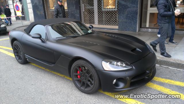 Dodge Viper spotted in Geneva, Switzerland