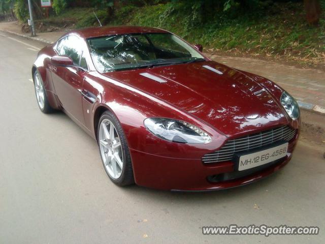 Aston Martin Vantage spotted in Pune, India