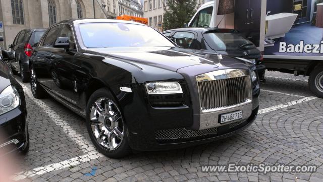 Rolls Royce Ghost spotted in Zurich, Switzerland