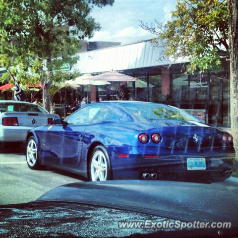 Ferrari 612 spotted in Stuart, Florida