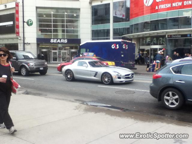 Mercedes SLS AMG spotted in Toronto, Canada