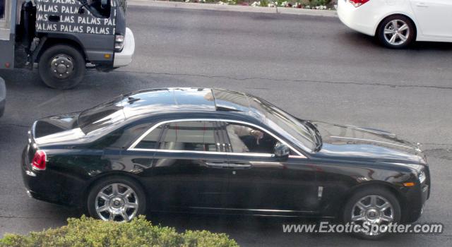 Rolls Royce Ghost spotted in Las Vegas, Nevada