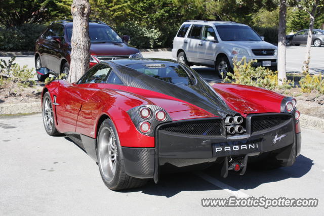 Pagani Huayra spotted in Carmel, California