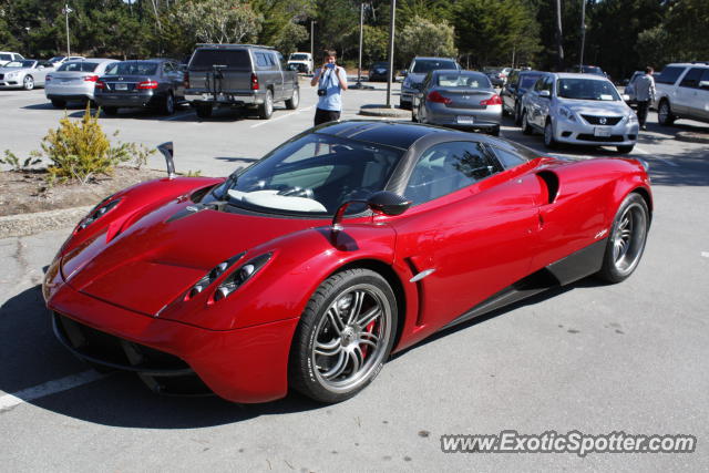 Pagani Huayra spotted in Carmel, California