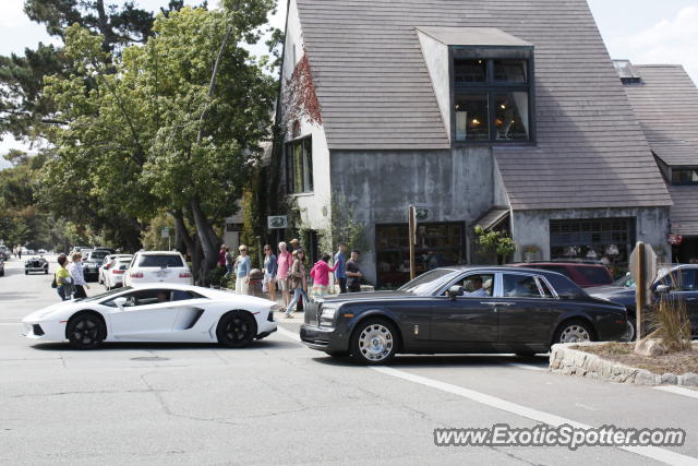 Lamborghini Aventador spotted in Carmel, California