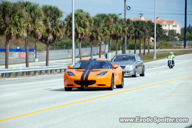 Lotus Evora spotted in Tampa, Florida