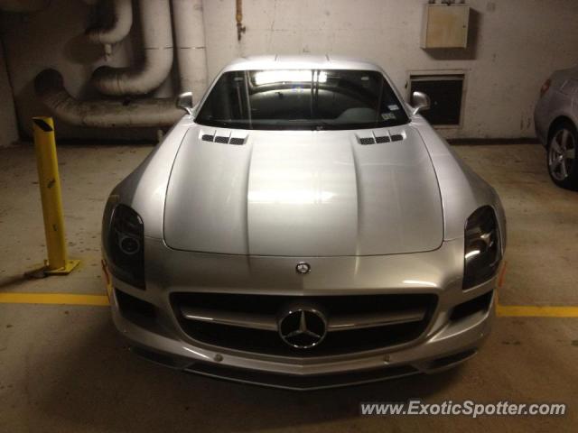 Mercedes SLS AMG spotted in Dallas, Texas