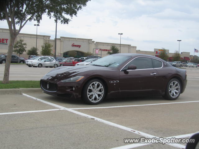 Maserati GranTurismo spotted in Dallas, Texas