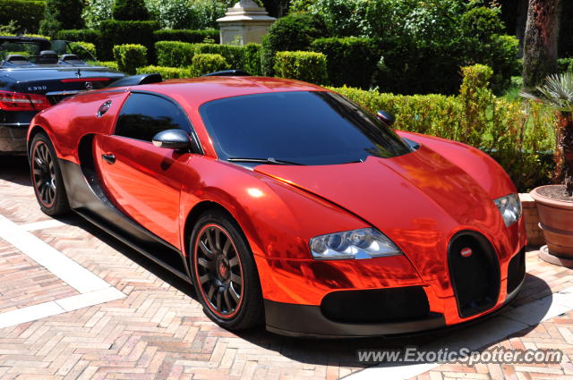 Bugatti Veyron spotted in Monte carlo, Monaco