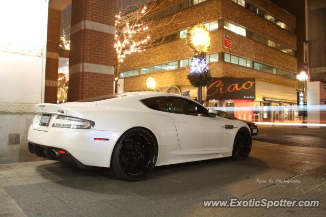 Aston Martin DBS spotted in Toronto, Canada