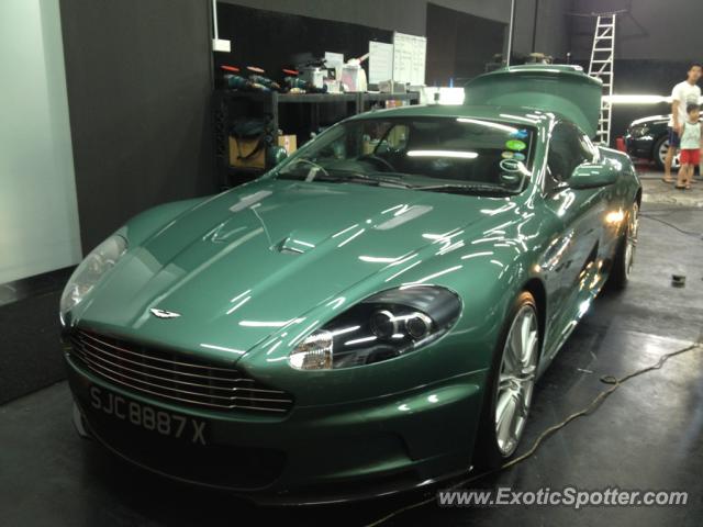 Aston Martin DBS spotted in Singapore, Singapore