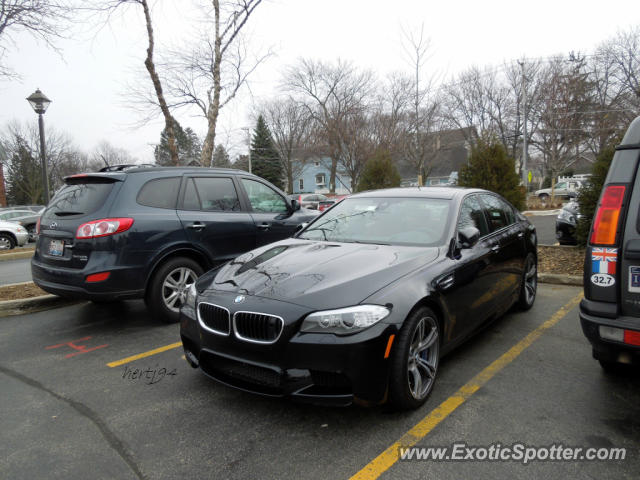 BMW M5 spotted in Barrington, Illinois