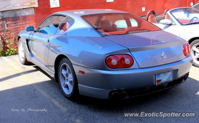 Ferrari 456 spotted in Charlottetown, Canada