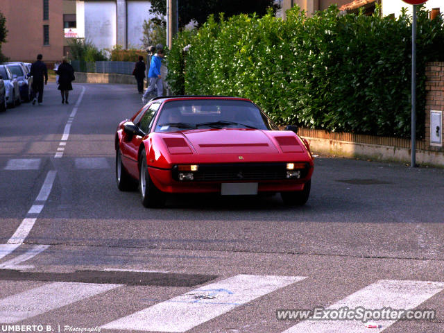 Ferrari 308 spotted in Conegliano, Italy