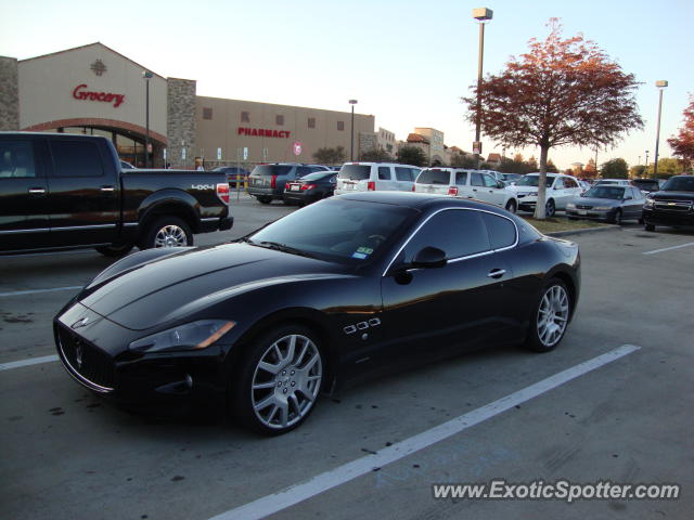 Maserati GranTurismo spotted in Flower Mound, Texas