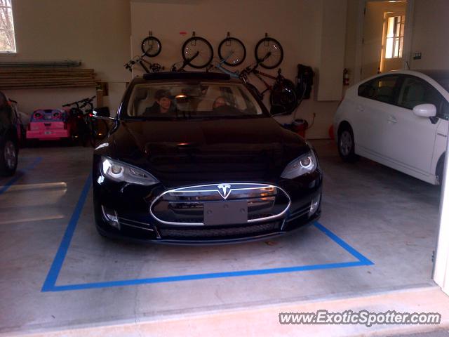 Tesla Model S spotted in Rockville, Maryland
