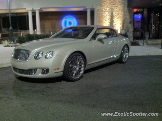 Bentley Continental spotted in Indianapolis, Indiana
