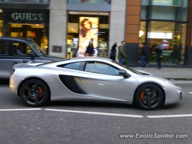 Mclaren MP4-12C spotted in London, United Kingdom