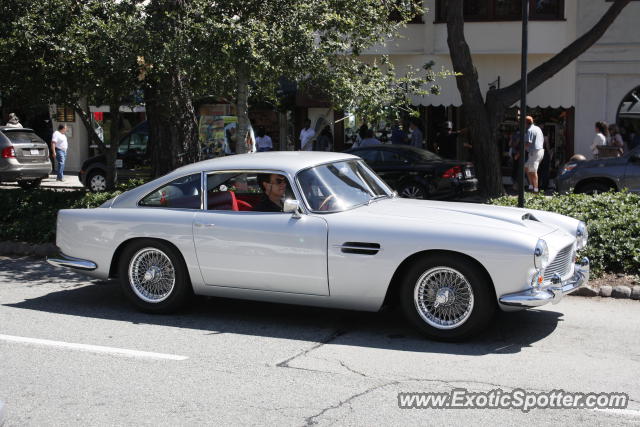 Aston Martin DB4 spotted in Carmel, California
