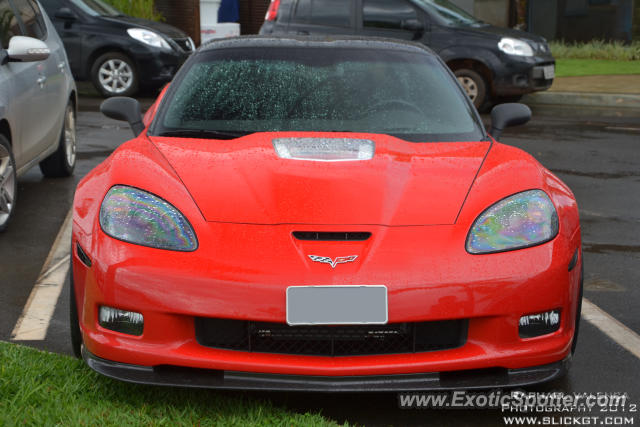 Chevrolet Corvette ZR1 spotted in Brasília, Brazil