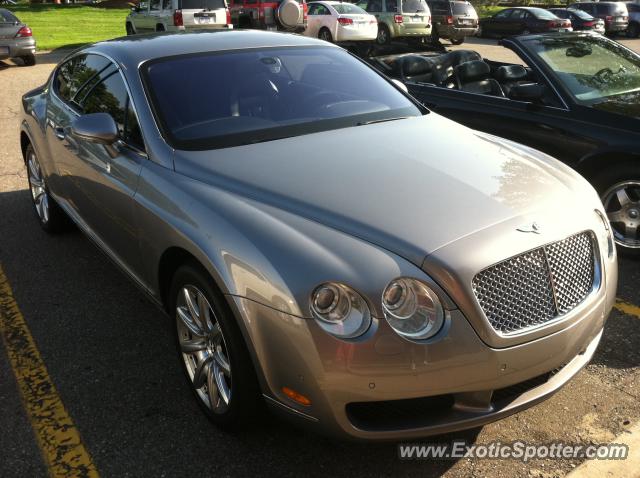 Bentley Continental spotted in Ann Arbor, Michigan