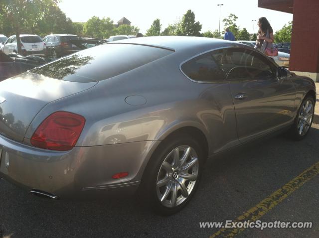 Bentley Continental spotted in Ann Arbor, Michigan