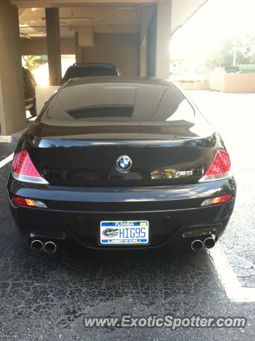 BMW M6 spotted in Gainesville, Florida