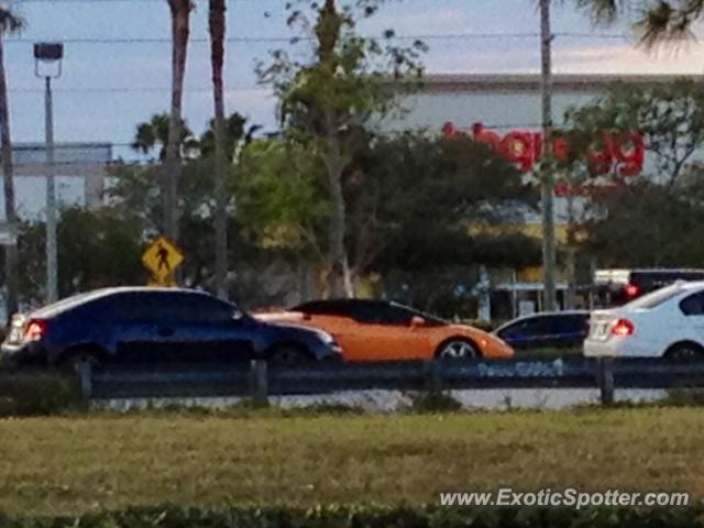 Lamborghini Gallardo spotted in Boca Raton, Florida