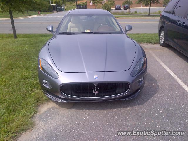 Maserati GranTurismo spotted in Rockville, Maryland