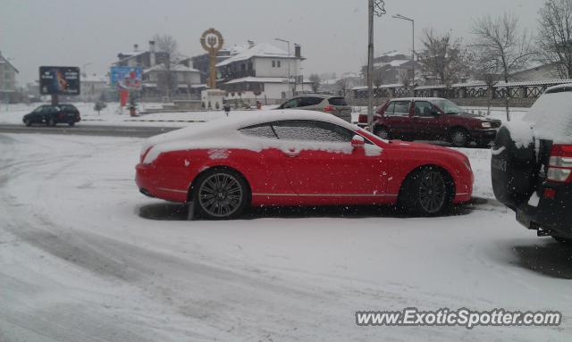 Bentley Continental spotted in BANSKO, Bulgaria