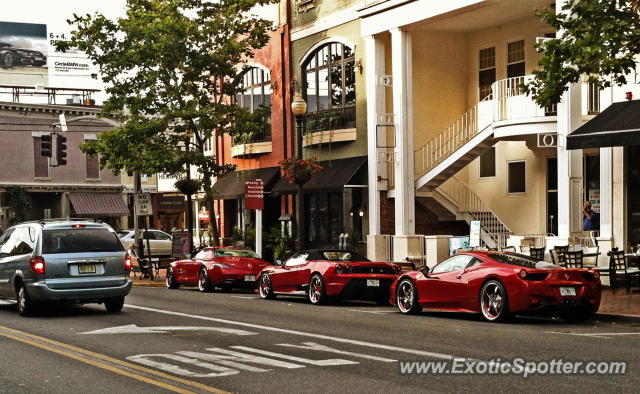 Ferrari 458 Italia spotted in Red Bank, New Jersey