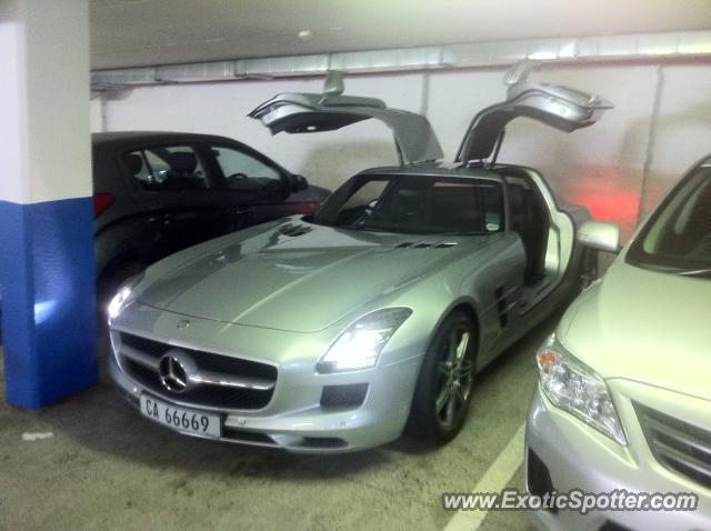 Mercedes SLS AMG spotted in Cape Town, South Africa