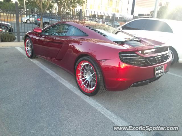 Mclaren MP4-12C spotted in Las Vegas, Nevada