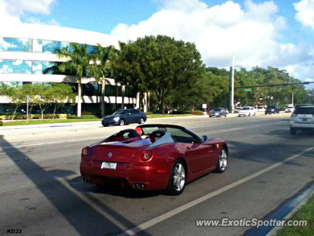 Ferrari 599GTO spotted in Boca Raton, Florida
