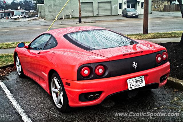 Ferrari 360 Modena spotted in Jackson, Tennessee