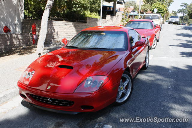 Ferrari 575M spotted in Carmel, California